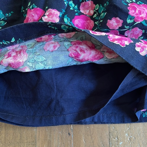 Janie and Jack navy rose dress - Picture 6 of 7